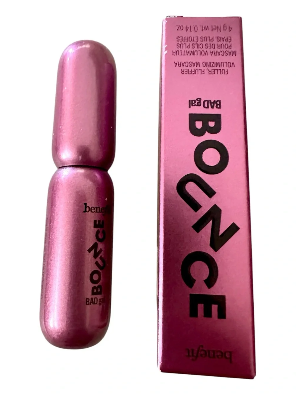 Benefit Bounce Bad Gal Mascara - Metallic Magenta Tube New in Box 4g